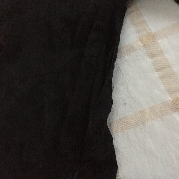 10P CHARTER CLUB BLACK EYELET LINED SIDE ZIP TOP - Picture 6 of 13